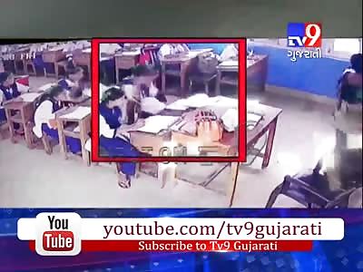 Fan falls on Top of School Student Injuring Her Eye