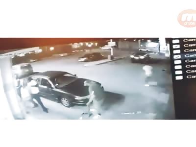 Murder of Rapper Cantgetright. CCTV