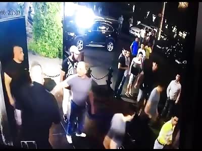 MMA Fighter Killed in Front of the Club with Knives and Baseball bat