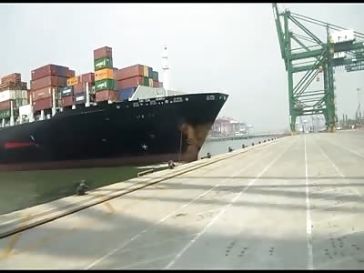 Container Ship Accident