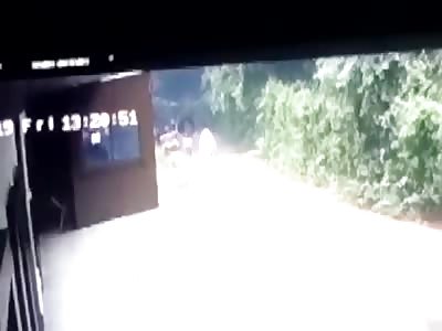 Landslide in Kerala ( CCTV )
