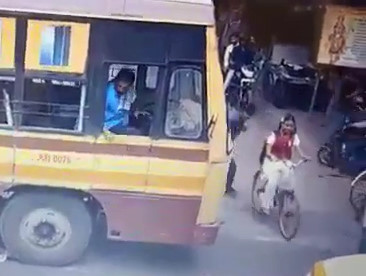 Woman Ran Over by Bus