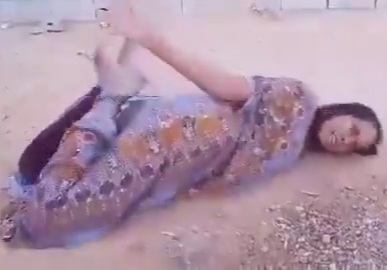 Young Woman Tortured by Janjaouid Militia 