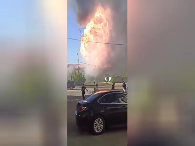 Filming Russian Blockbuster—OR—Ammo Storage Blast?