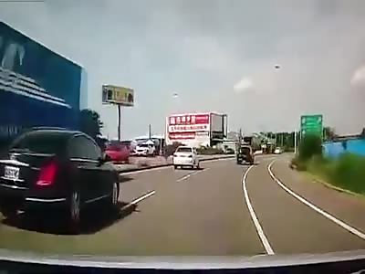 PASSENGER HURTLES UNCONTROLLABLY FROM CAR WINDOW AFTER CRASH