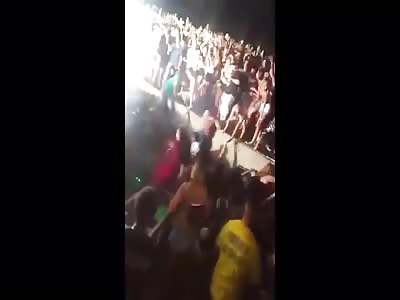 Watch dramatic moment Snoop Dogg and Wiz Khalifa concert stopped as railing collapses leaving dozens hurt