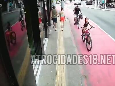 Thief Neutralized with Jiu-Jitsu