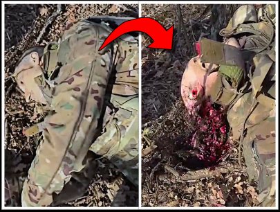 Russian Soldier's Looks Can Be Very Deceiving