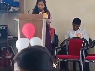 College Student Suffers Heart Attack While Giving Speech