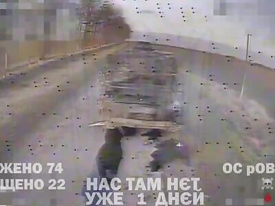 Madyar trolls Russians with drones in Belgorod.
