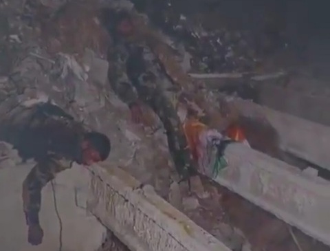 Destruction of Indian Command post of Uri brigade Headquarters 