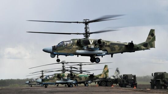 Ka-52 recent work
