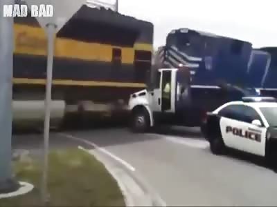 People Almost Getting Hit by a Train Compilation
