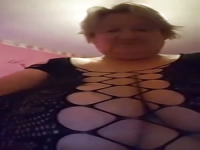 Huge granny boobs