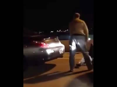 road rage bully should have listened to bystander