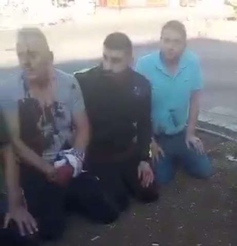  HTS Fighters Executing Kidnapped Druze Civilians