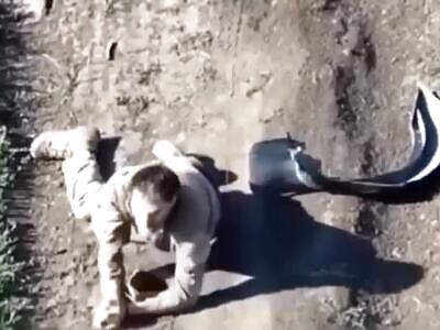 Russian shot his comrade who wanted to surrender.