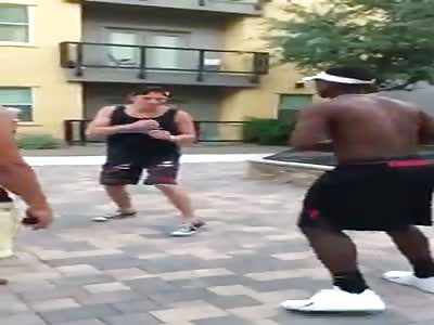 LIGHTS OUT! Black Man lands Perfect Kick to the Head in Street Fight KO!