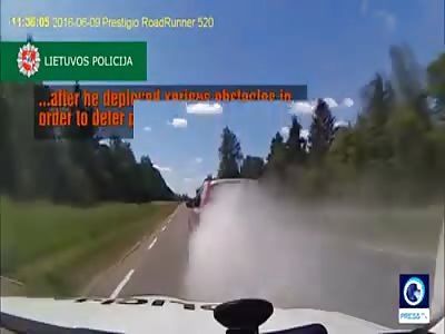 Real-life GTA in Lithuania ! Don't miss this video.