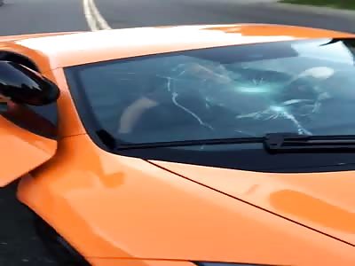 Kid Uses His Skateboard to Smash the Windshield of a $250k McLaren That Almost Ran Him Over