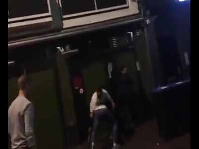 Turkish Dude Destroys Six Guys in Amsterdam