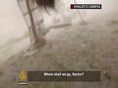 Palestinian cameraman films his own death