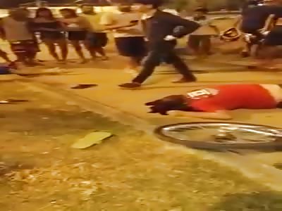  Group in car makes a shootout in Capital Square, kills young and leaves three injured 