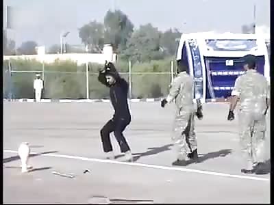Iran Army Embarrassing Martial Arts Fail