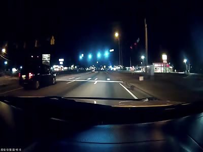 Drunk Driver smashes head on into oncoming traffic