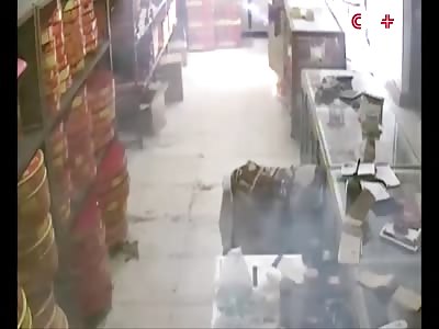 Drunk Arsonist Arrested for Exploding Firework Store in Northwest China