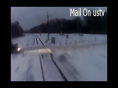 Stupid driver Vs Train