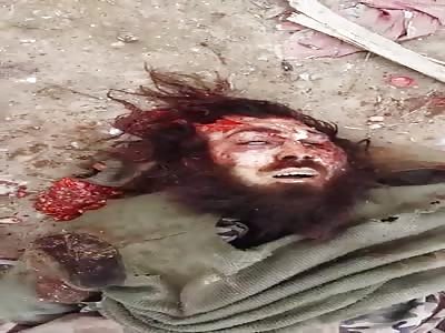 New Horrific Footage of dead isis soldier