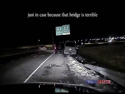 Dashcam Shows Out-Of Control Vehicle Strike Police