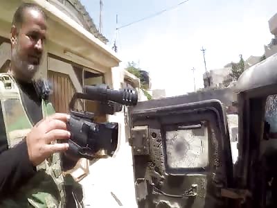 Iraqi Journalist's GoPro Deflects a Sniper's Bullet