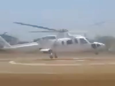Exclusive footage Devendra Fadnavis helicopter accident