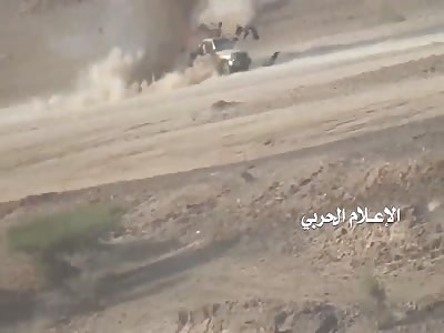 Yemeni Ansarullah Blow Up Saudi Forces with slow motion