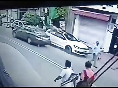 Unbelievable Deadly Accident on Road Side Captured by CCTV Camare Footage