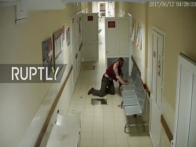 Man left dying on Smolensk hospital floor waiting for help