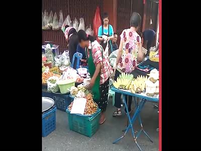 Elderly women throw punches, pull hair after fruit-stand spat escalates
