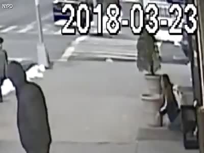 Man randomly attacks woman on the streets of Brooklyn