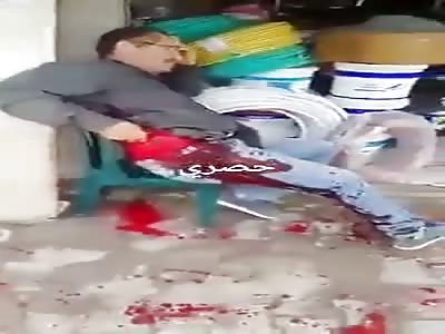 tunisian man stabbed in front of his store