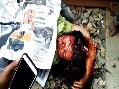 Woman commits suicide on the train tracks(part2)