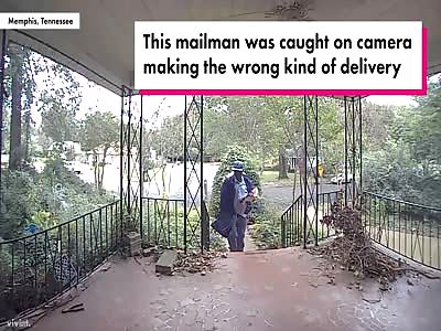 Mailman puts the 'pee' in USPS