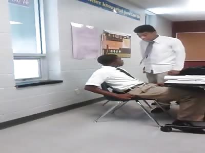 BULLY GETS HIS ASS KICKED.