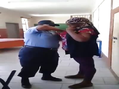 black fat woman caught stealing  