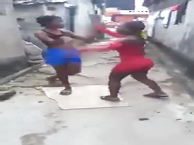 Weave Gone... Prostitutes Fight Over Territory 