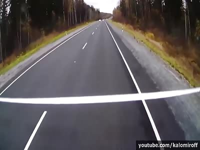 Horrible Car Crash In Russia