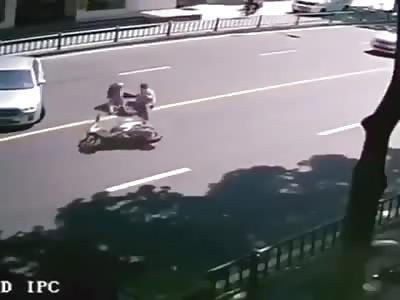the crazy motorcycle