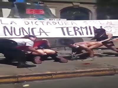 [WTF]  protests in chile today