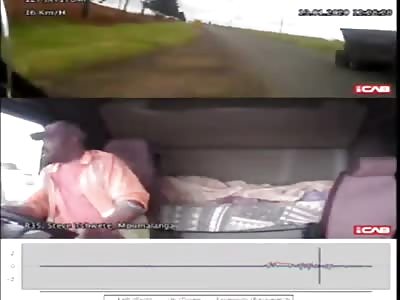 Two Dashcam footages of one accident